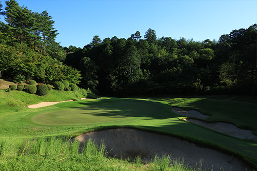 鳴尾GC9thHole