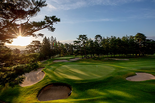 鳴尾GC18thHole